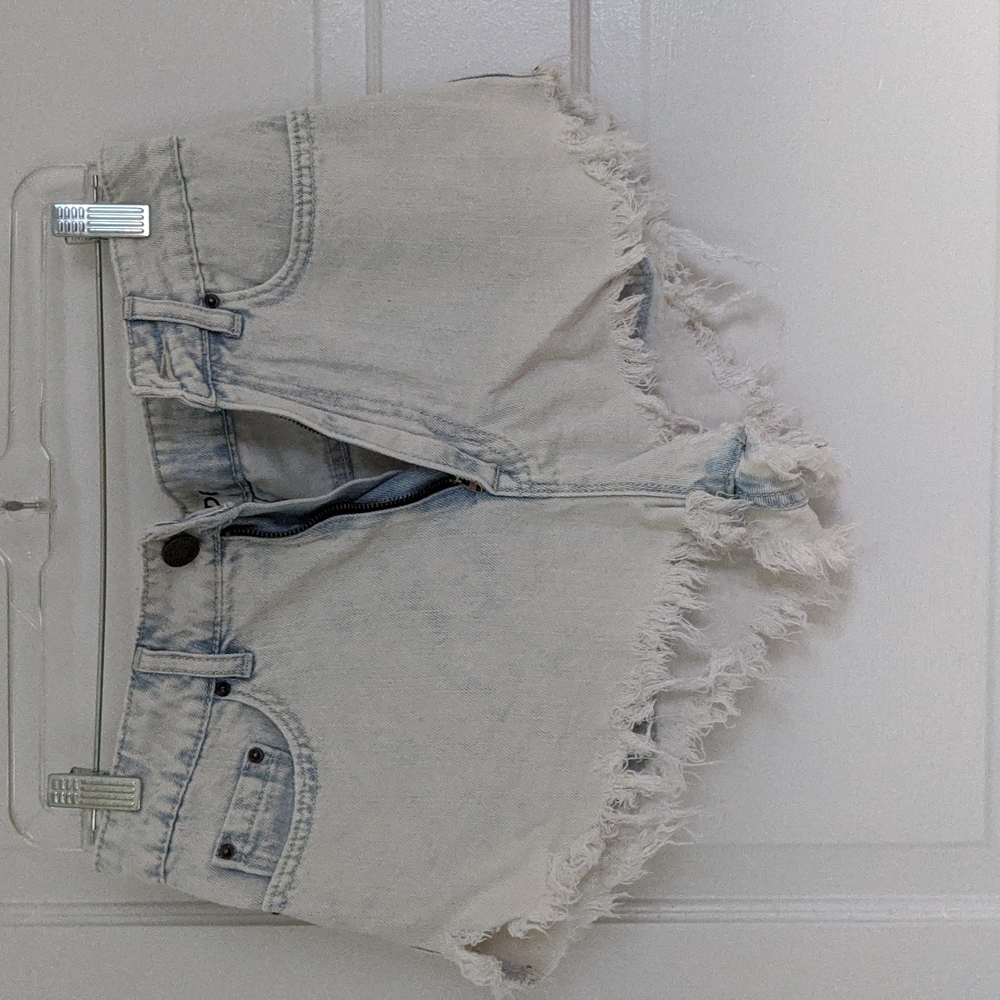 Urban Outfitters (BDG) White Denim Cutoffs